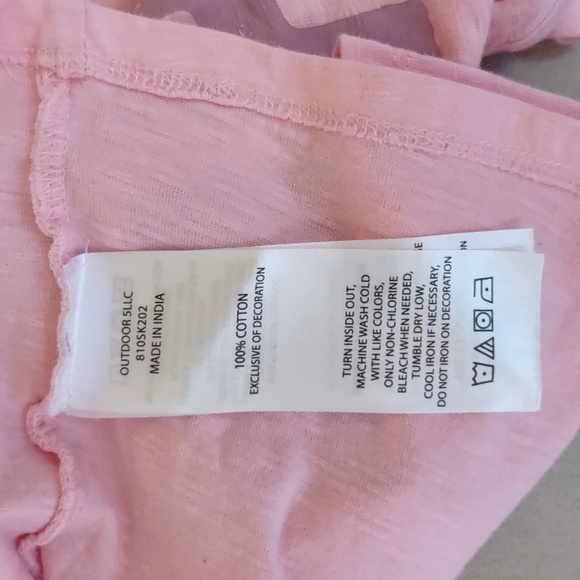 Eddie Bauer Flip Sequin Cotton Tee-shirt XXS (4) - Picture 6 of 6